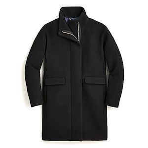 J. Crew Black Pea Coat